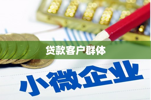 徐水贷款客户群体