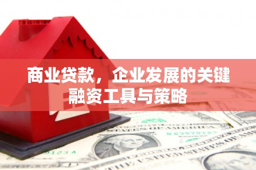 石拐商业贷款，企业发展的关键融资工具与策略