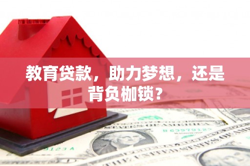王益教育贷款，助力梦想，还是背负枷锁？