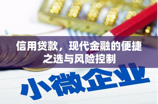 红塔信用贷款，现代金融的便捷之选与风险控制