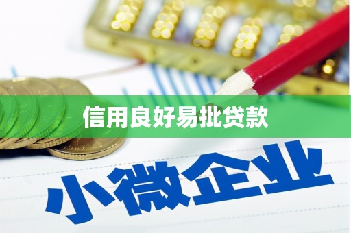 沛县信用良好易批贷款