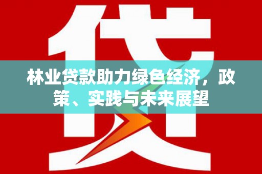 山阳林业贷款助力绿色经济，政策、实践与未来展望