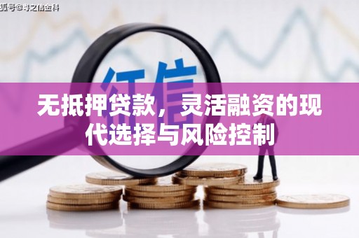 志丹无抵押贷款，灵活融资的现代选择与风险控制