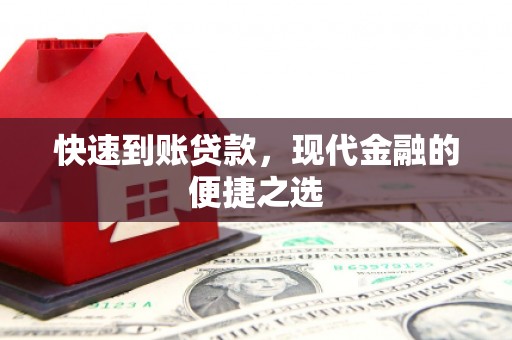 顺河快速到账贷款，现代金融的便捷之选