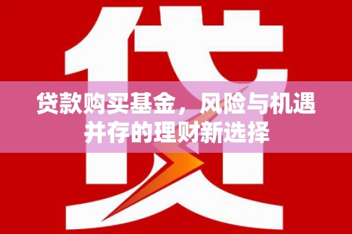 原平贷款购买基金，风险与机遇并存的理财新选择