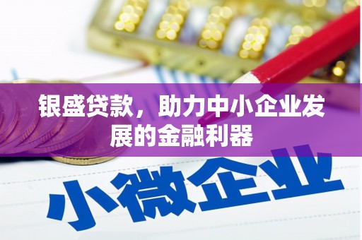 滦南银盛贷款，助力中小企业发展的金融利器