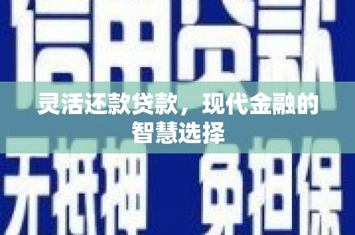 澎湖灵活还款贷款，现代金融的智慧选择